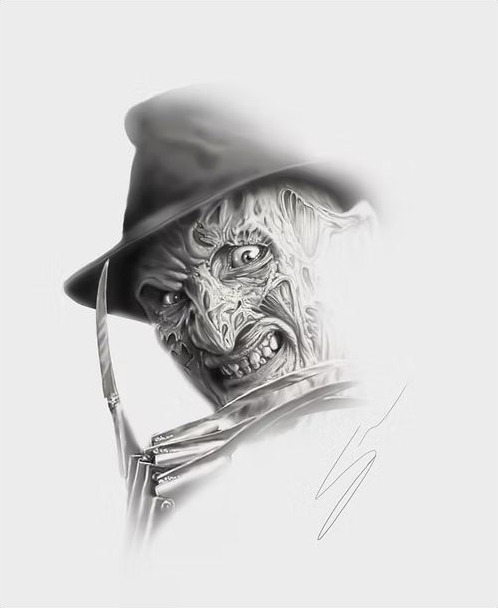 Horror artwork by Steve McGinnis used as a guest announcement placeholder
