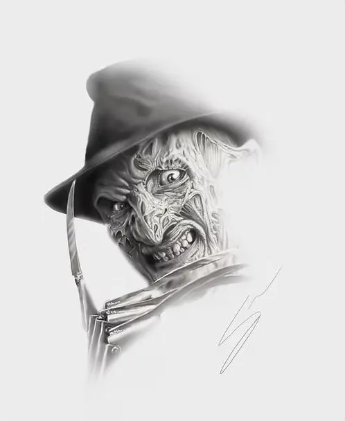 Horror artwork by Steve McGinnis used as a guest announcement placeholder